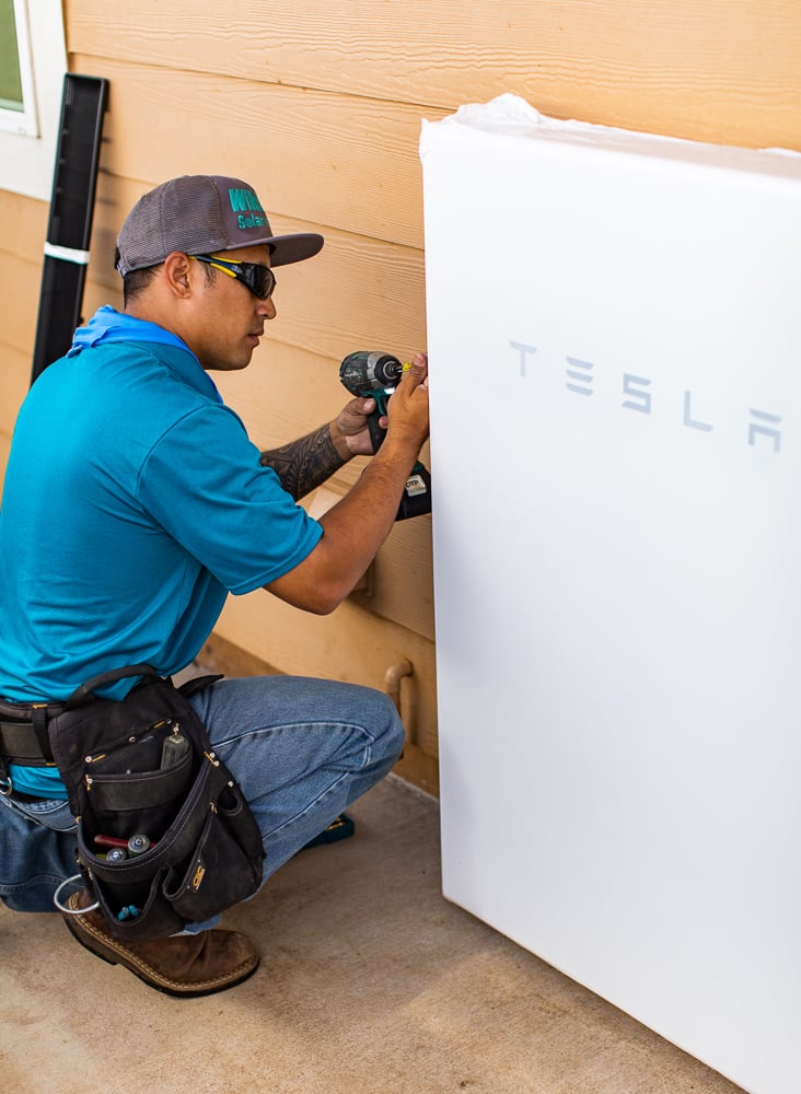 Tesla deals certified electrician