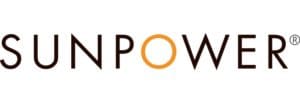 Sunpower logo white background
